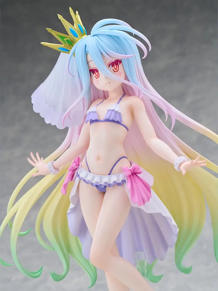 Figurine Shiro Ver. Swimsuit Dress de No Game No Life par FuRyu (Tenitol Tall)